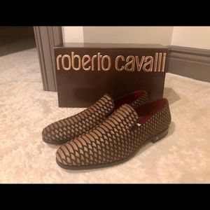 ROBERTO CAVALLI MEN LOAFERS NEW IN BOX